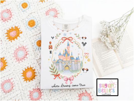Disney Christmas Castle