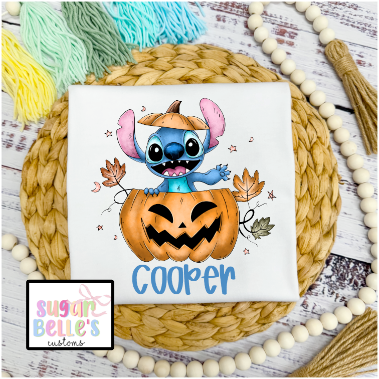 Stitch Pumpkin Name