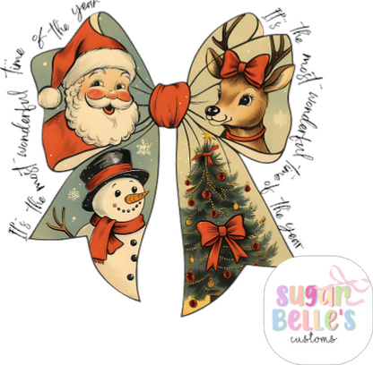 Vintage Most Wonderful Time of the Year
