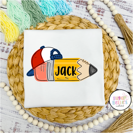 Boy Pencil Name