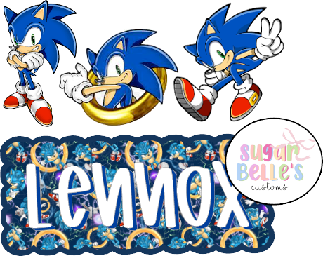 Sonic Name Plate