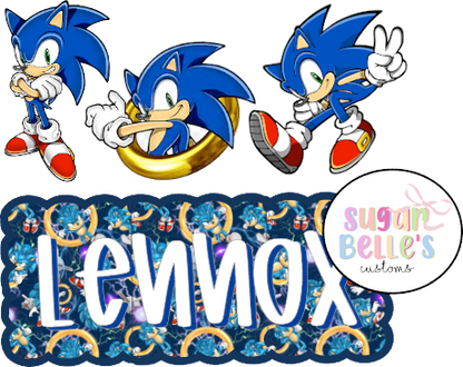 Sonic Name Plate