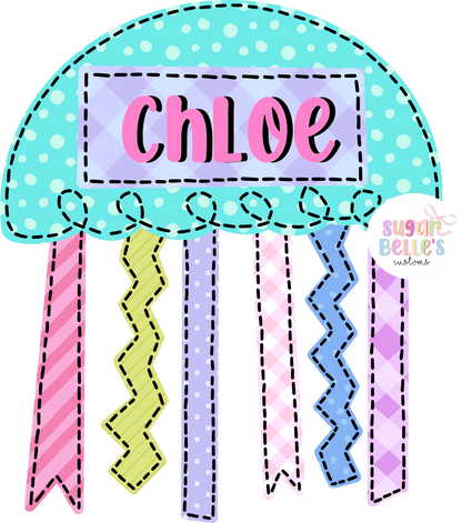 Personalized Jellyfish - Girl