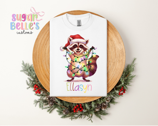 Christmas Racoon