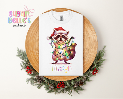 Christmas Racoon