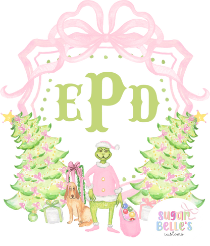 Crest Grinch - Pink