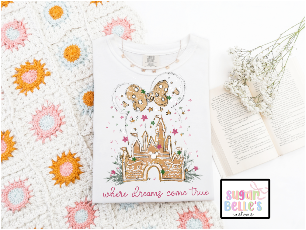 Gingerbread Disney Castle