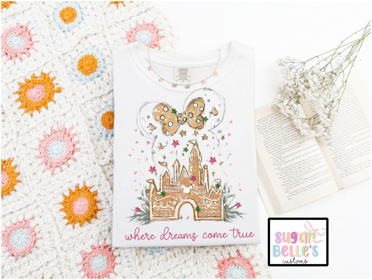 Gingerbread Disney Castle
