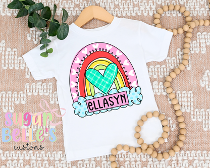 Personalized Colorful Rainbow