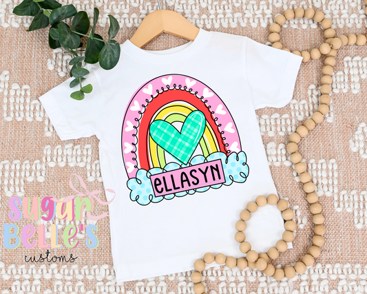 Personalized Colorful Rainbow