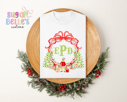 Adult Crest Grinch - Red