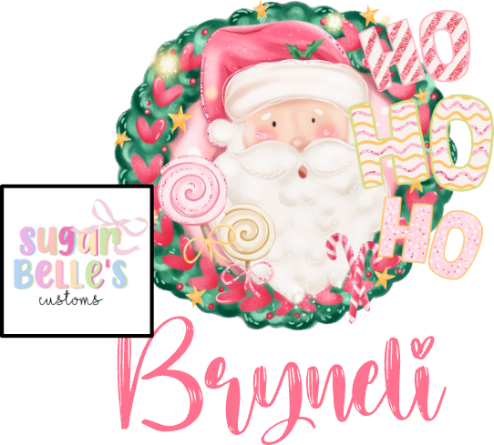 HO HO HO Santa Name