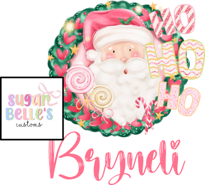 HO HO HO Santa Name