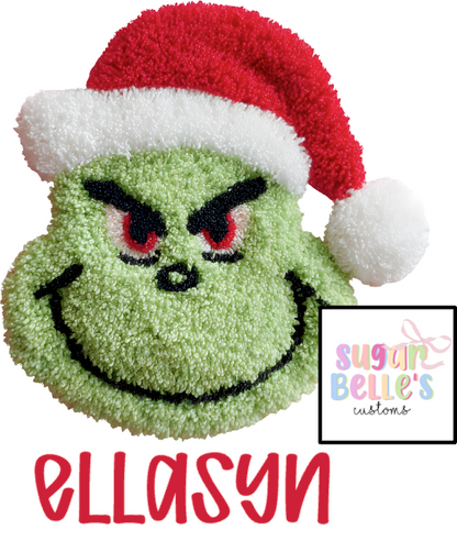 Faux Yarn Grinch