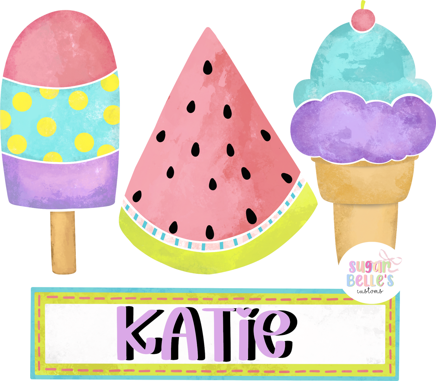 Personalized summer treats