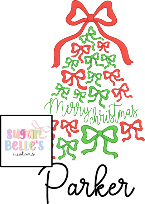 Bow Christmas Tree