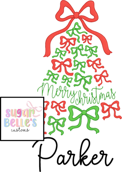 Bow Christmas Tree